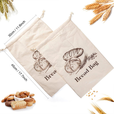 BXFRAE reusable eco-friendly bread bags reduce single-use waste.