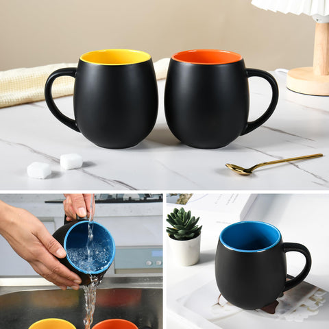 BYCNZB 20oz mug set in a kitchen scene for quick breakfasts