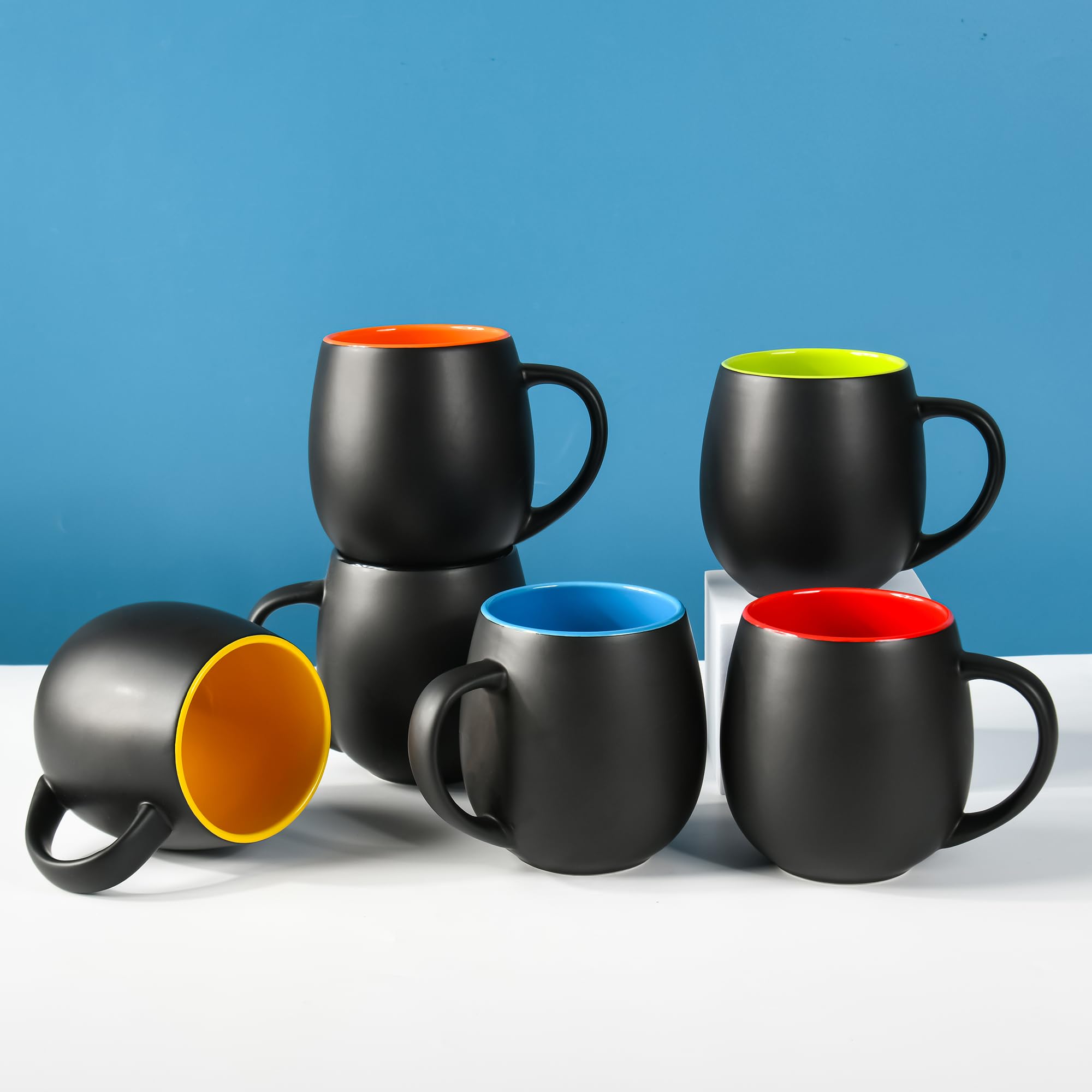 BYCNZB 20oz mug set stack demonstrates space-saving design