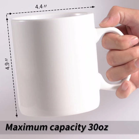 BYCNZB large-capacity mug ideal for tea, coffee, or milk sessions.