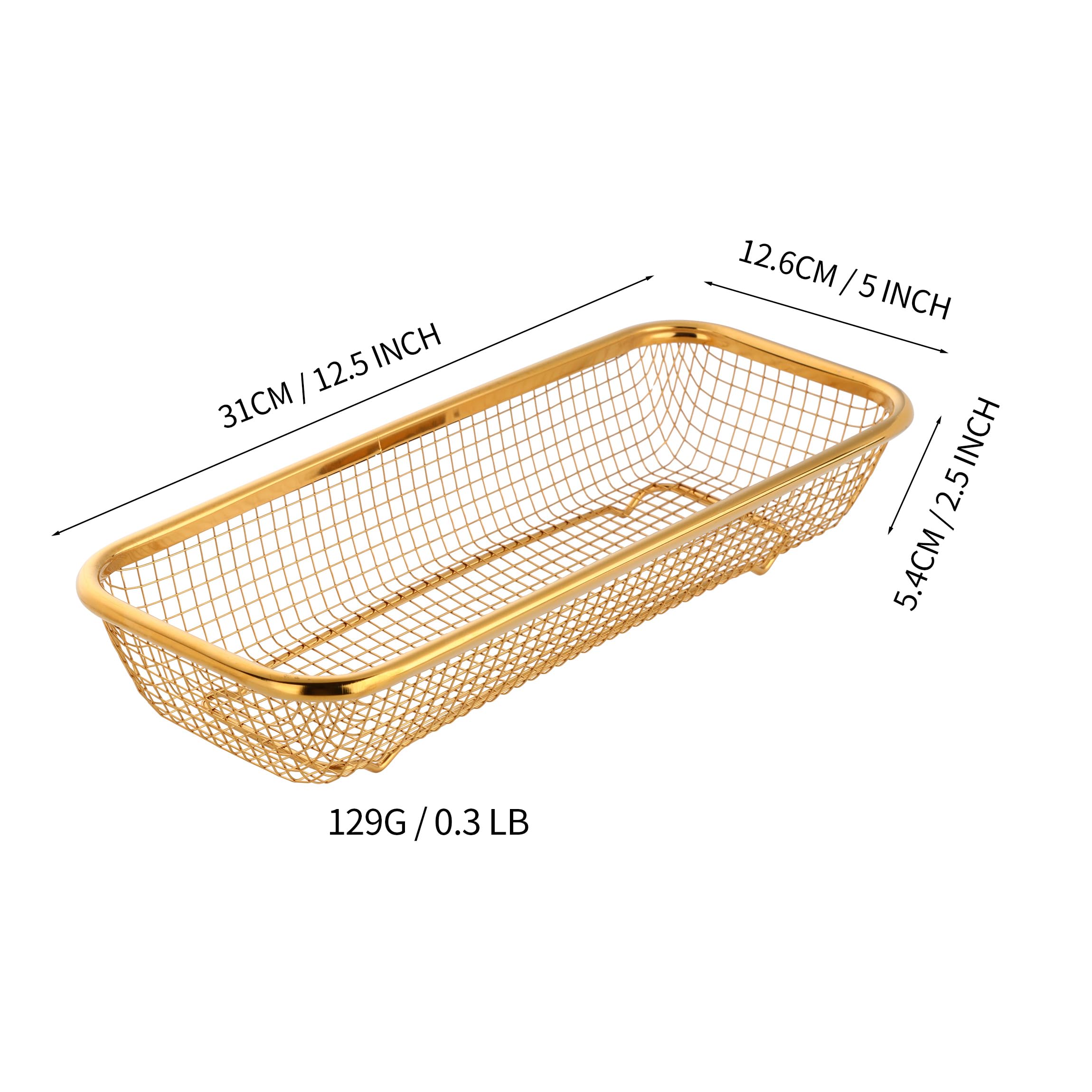 BYEGOU Gold color-variety option adds style and practical storage