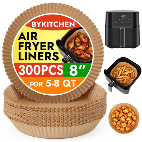 BYKITCHEN 300-pack Ninja AF141 round liner for easier cleanup