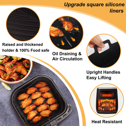 BYKITCHEN silicone liner, dishwasher safe, reusable and durable.
