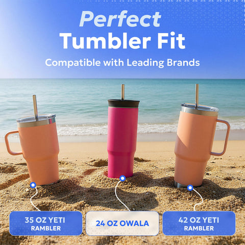 Bywater Stainless 304L-grade straws deliver clean taste and corrosion-free performance
