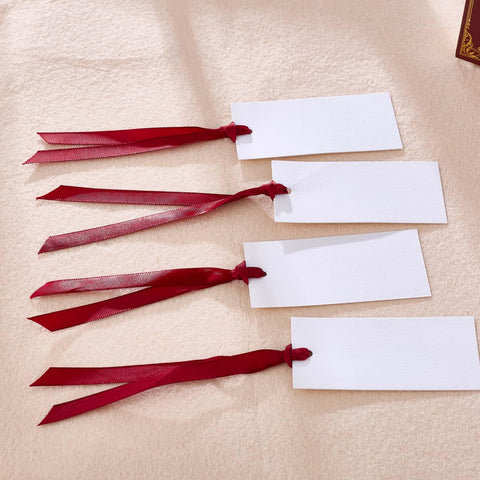 BZQCRT 60pcs name cards on wedding table for organized seating.