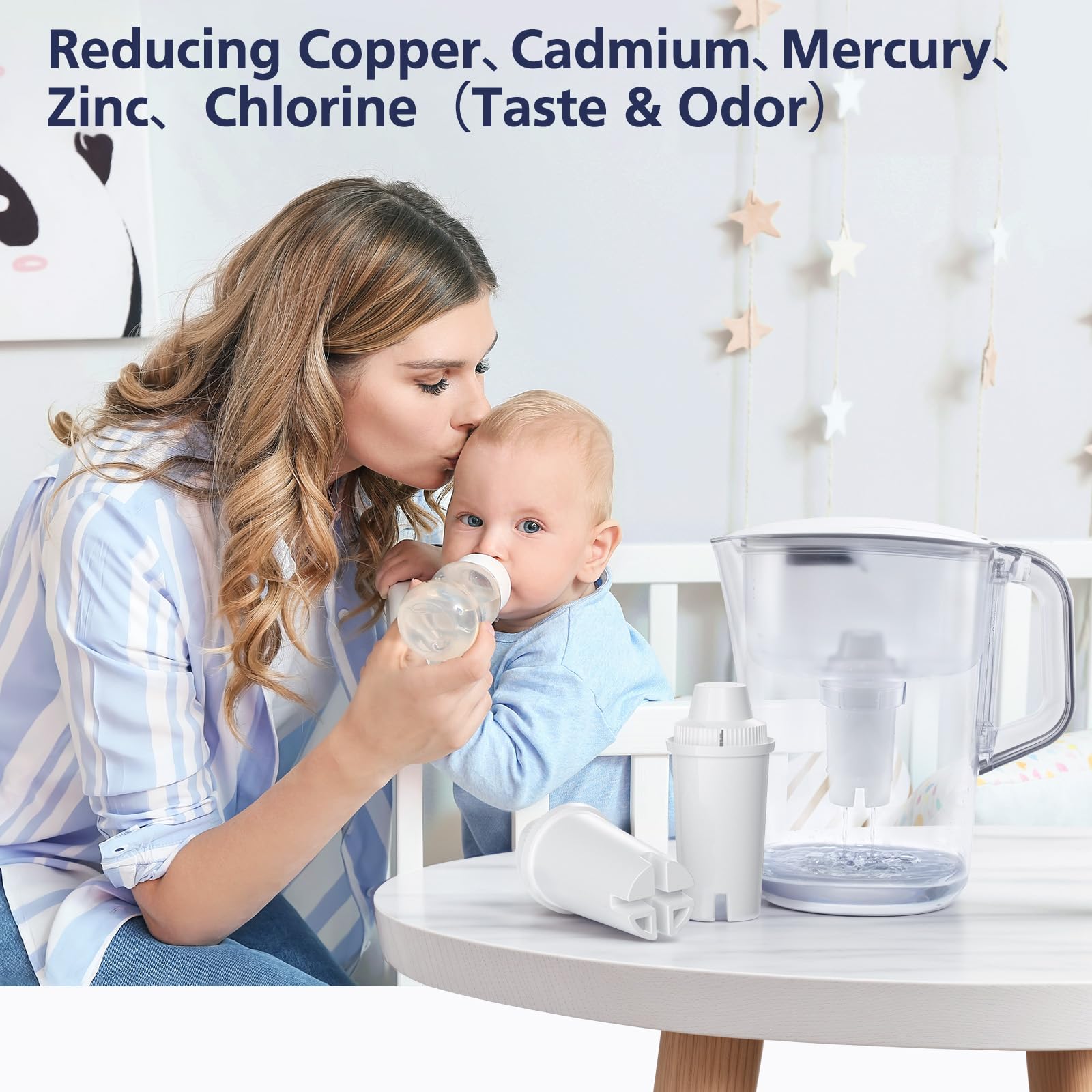 Cabiclean filter treats up to 40 gallons before replacement.