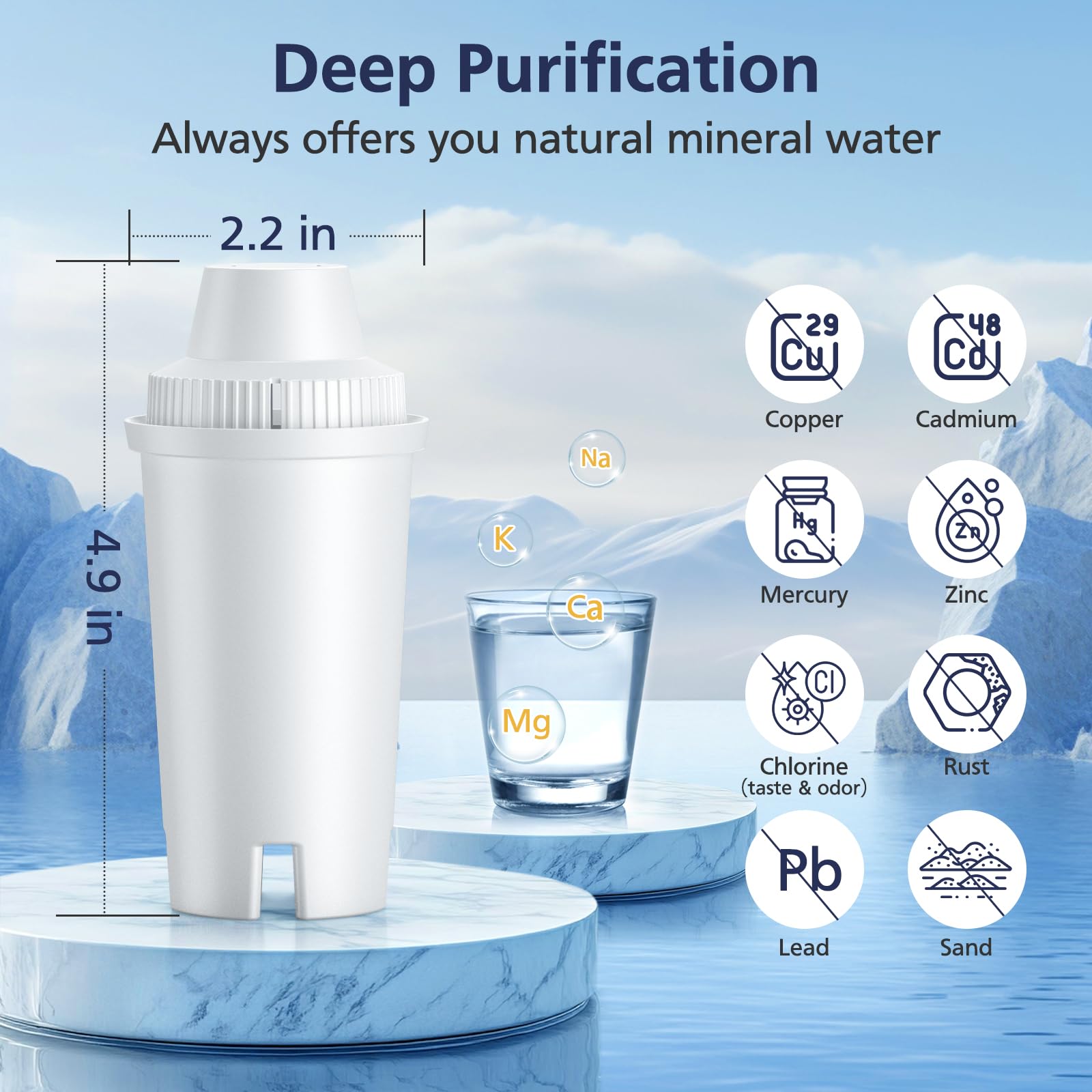 Cabiclean high-flow design maintains steady pouring during use.