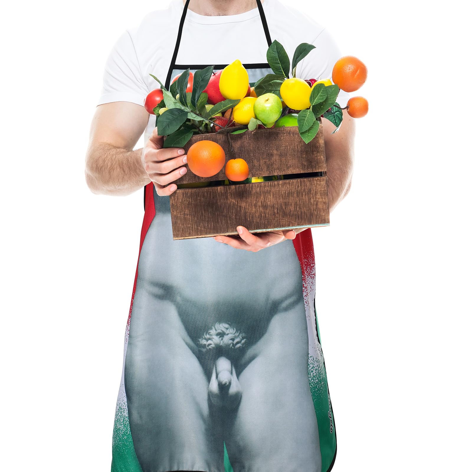 Cabilock David statue apron ideal for home parties and gifts.