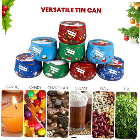 Cabilock festive storage tins for candies and spices