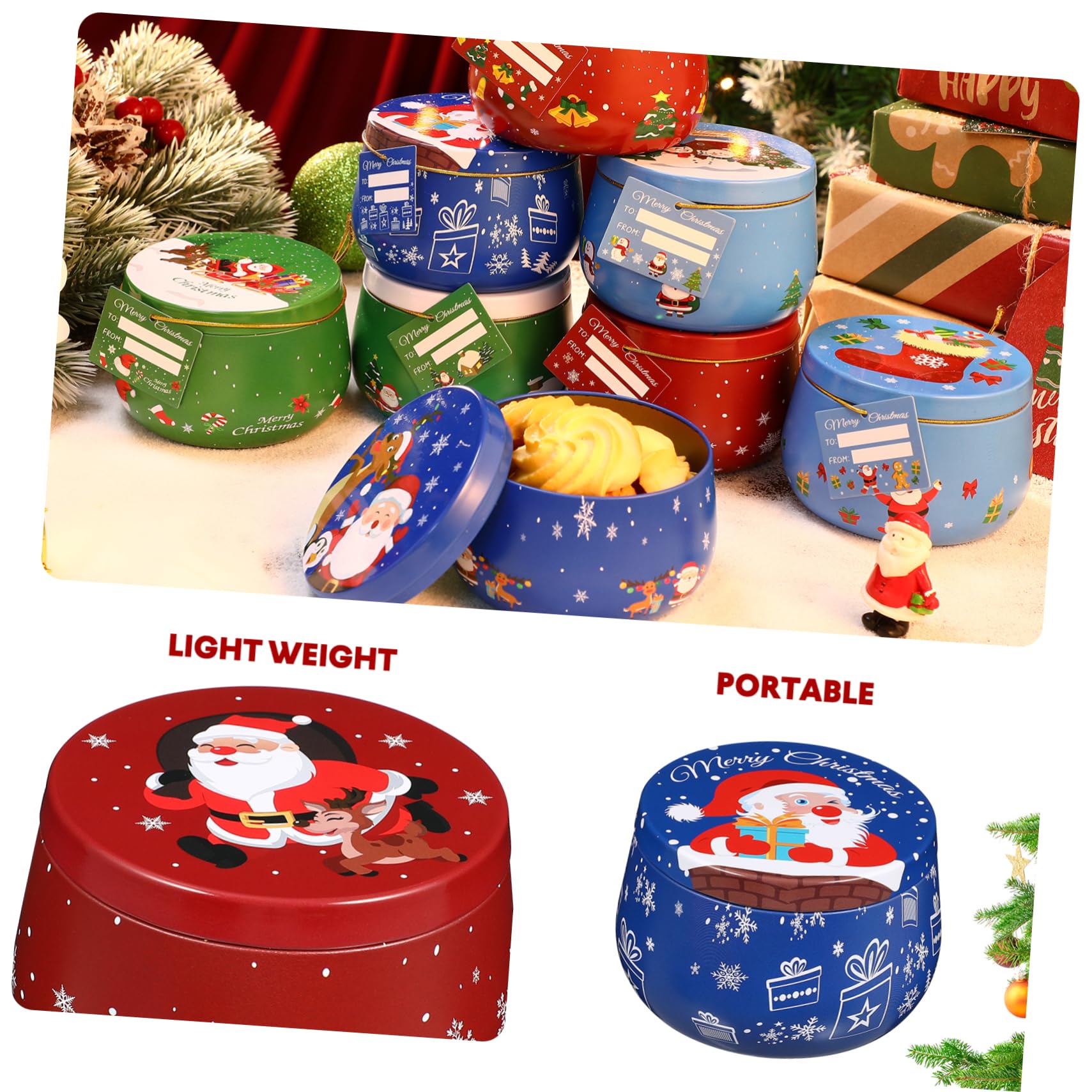 Cabilock party favors storage tins for events