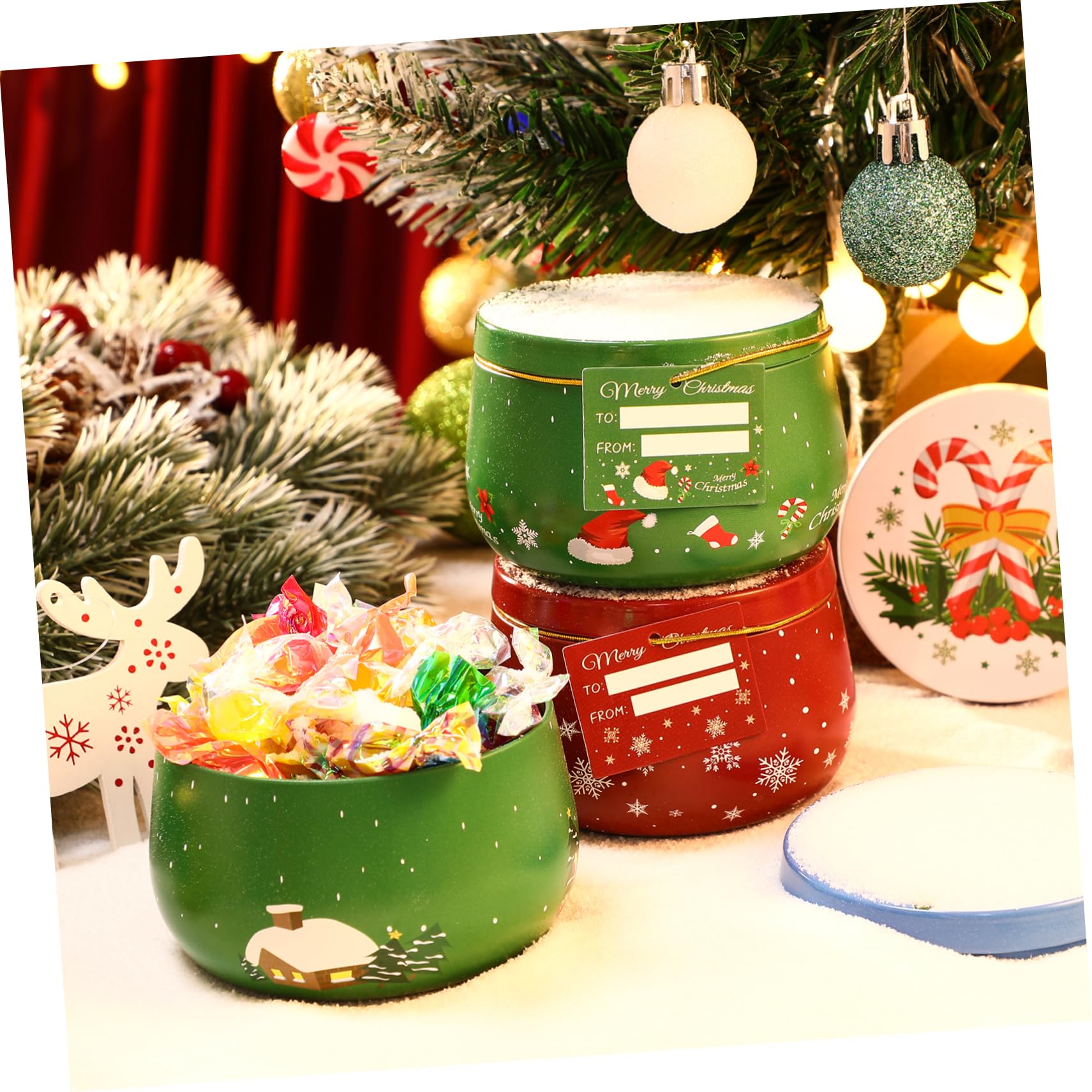 Cabilock tinplate candle jars for DIY projects