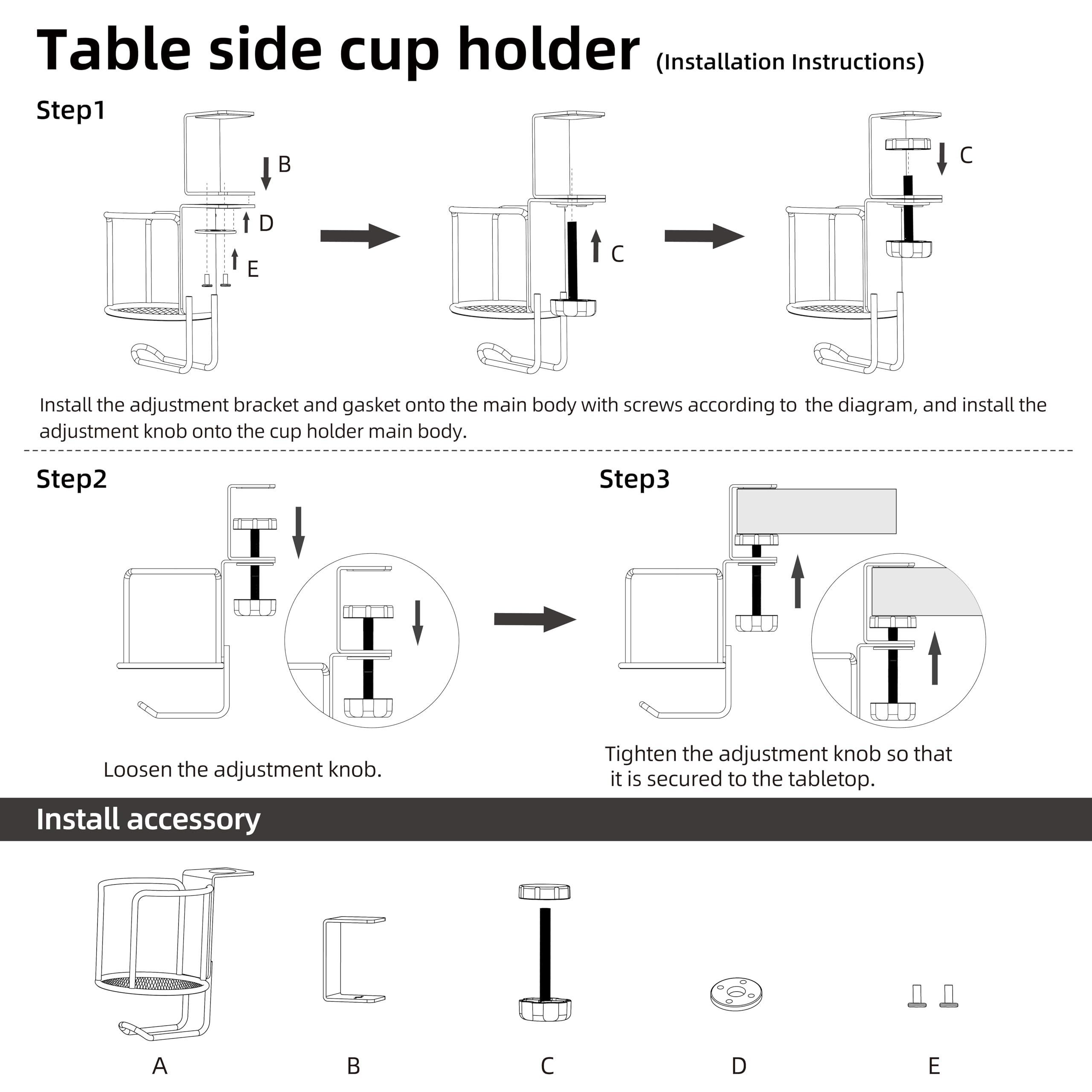 Compact CABTE desk accessory suitable for gaming tables and desks