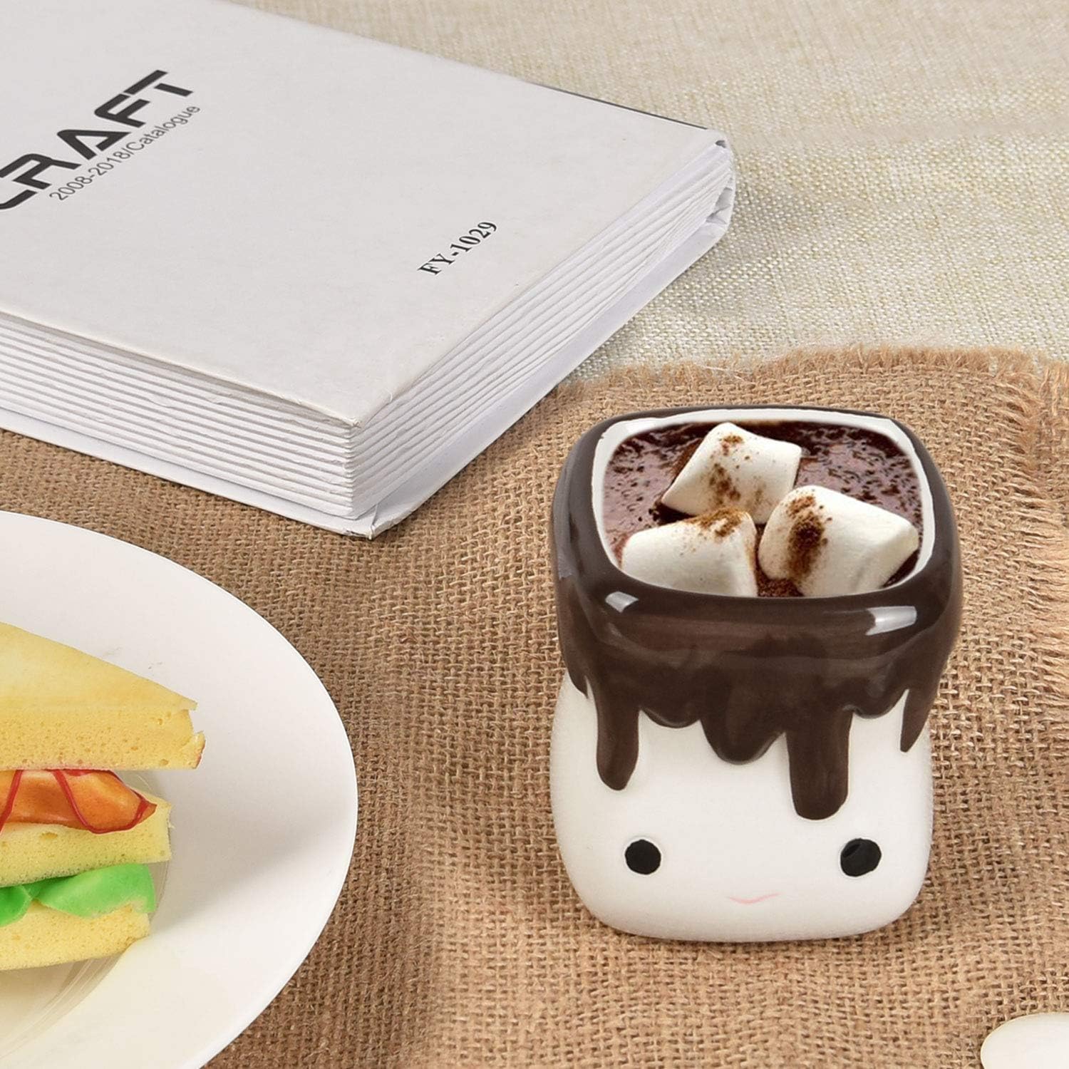 Cabtnca Christmas Halloween marshmallow cups brighten celebrations and home decor.