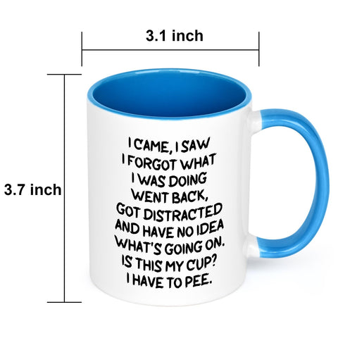 Cabtnca 11-ounce capacity fits a satisfying coffee or tea serving.