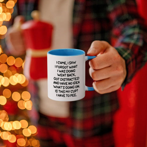 Cabtnca mug's double-sided print stays clear, visible from any angle.