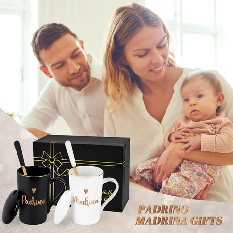 Cabtnca gold-accent mugs with black-and-white design for refined style.
