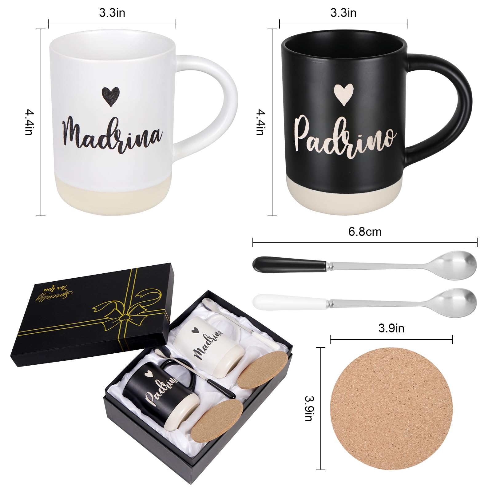 Cabtnca mug handle ergonomic design, comfortable grip during long mornings.