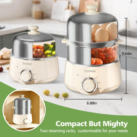 CACHOO compact appliance fits small kitchens and dorms for flexible meal prep.