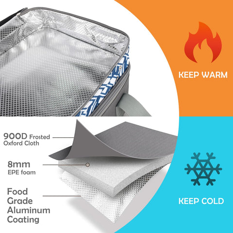 CaCTOUR exterior pockets keep utensils and napkins within reach