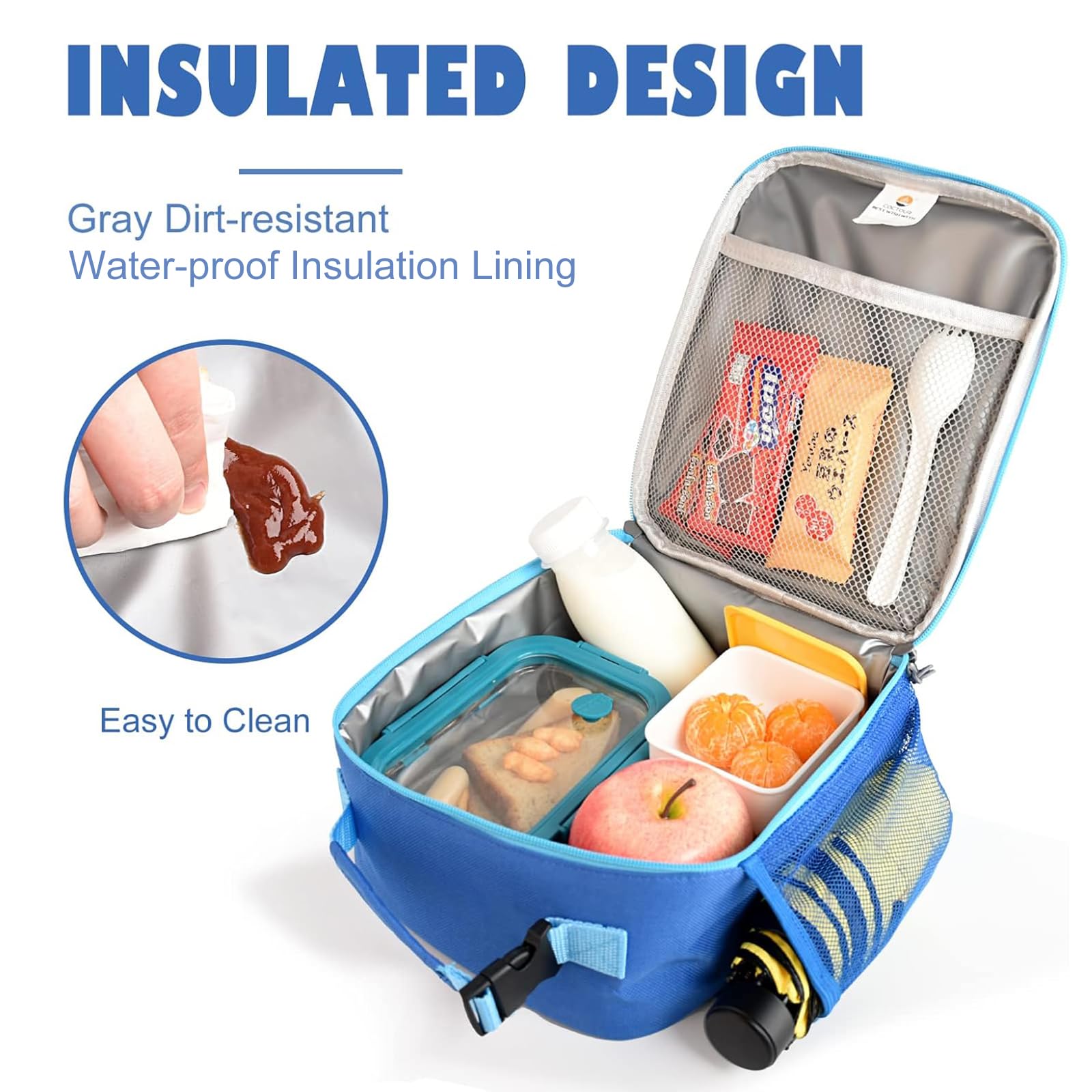 cactour lunch box dimensions 7.9 x 3.9 x 9.5 inches.