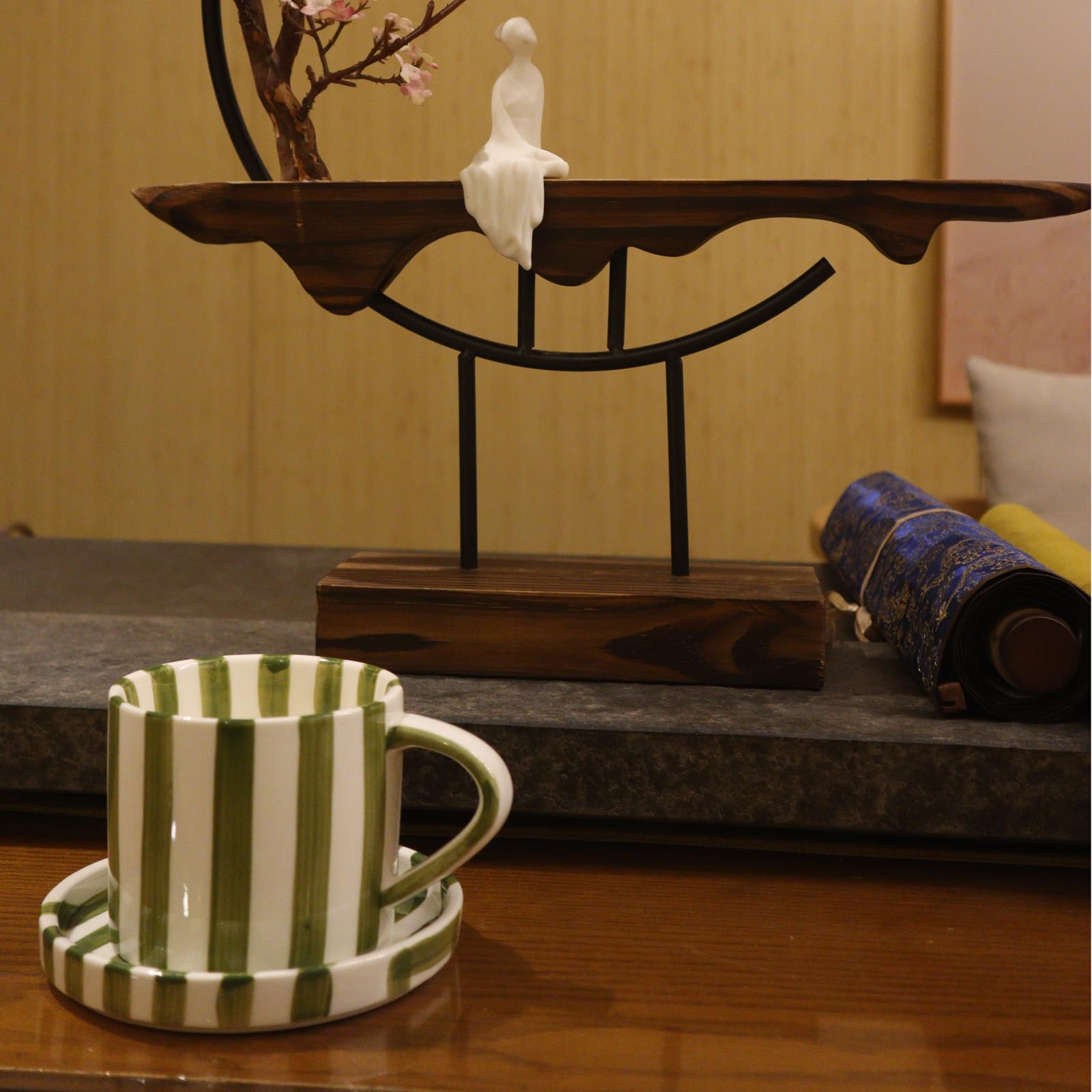 CACXKEP ceramic mug is microwave-safe for quick reheats.