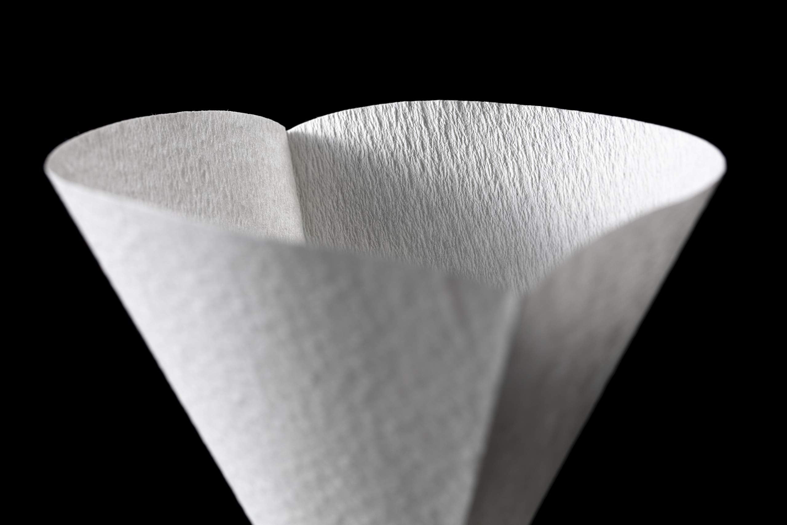 CAFEC Abaca+ cone filter with Fine-Grained technology for even water flow.