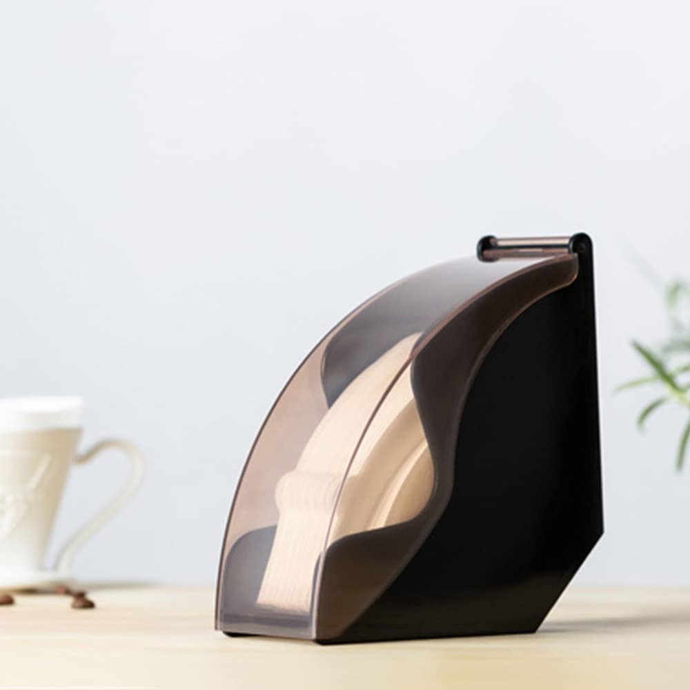 CAFEMASY filter holder doubles as notes and napkin storage to stay organized