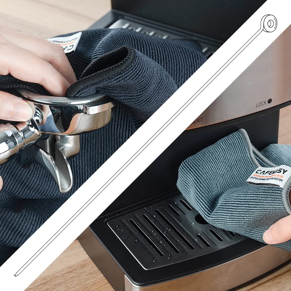 CAFEMASY multipurpose cleaning cloths for countertops and equipment