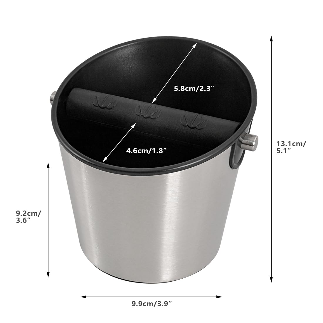 CAFEMASY durable ABS body with steel components for long-lasting use.