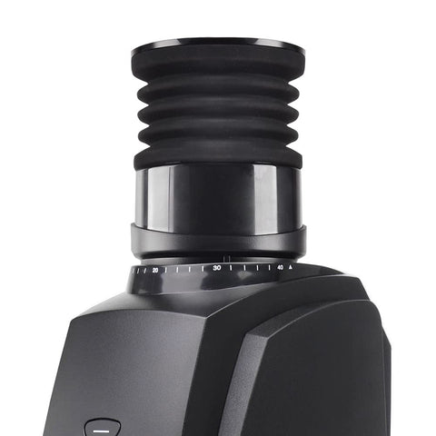 CAFEMASY single dose hopper with silicone bellow and aluminum lid for quick grinder cleaning