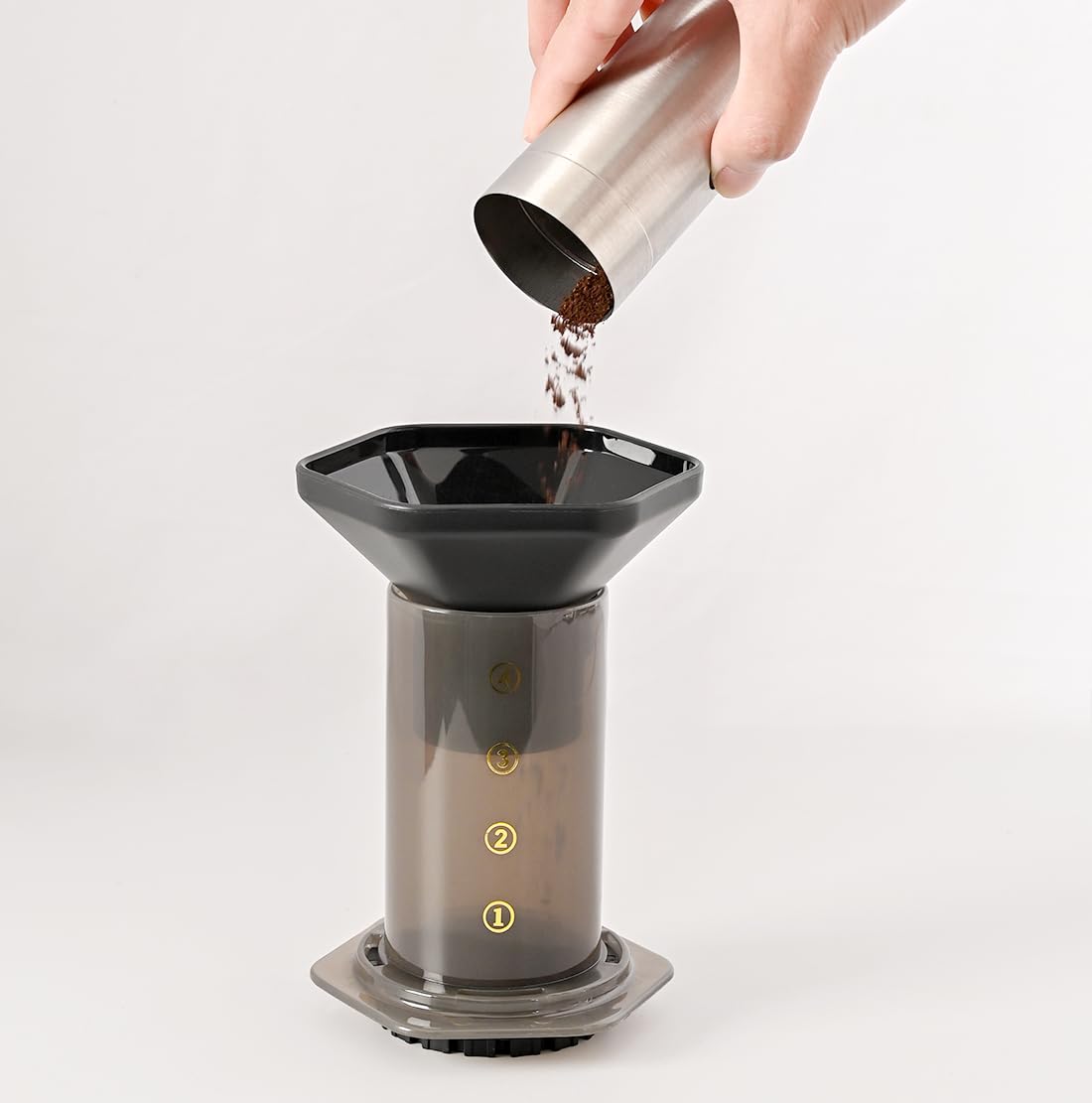 CAFEMASY travel bag for Aeropress keeps essentials organized on trips