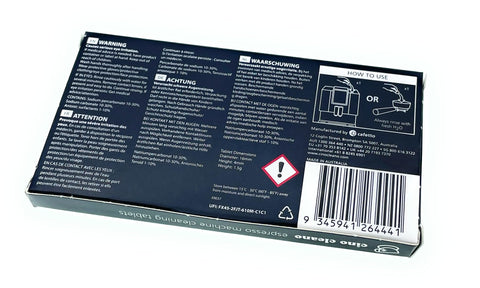 Cafetto Cino Cleano descaling tablets compatible with Breville models.