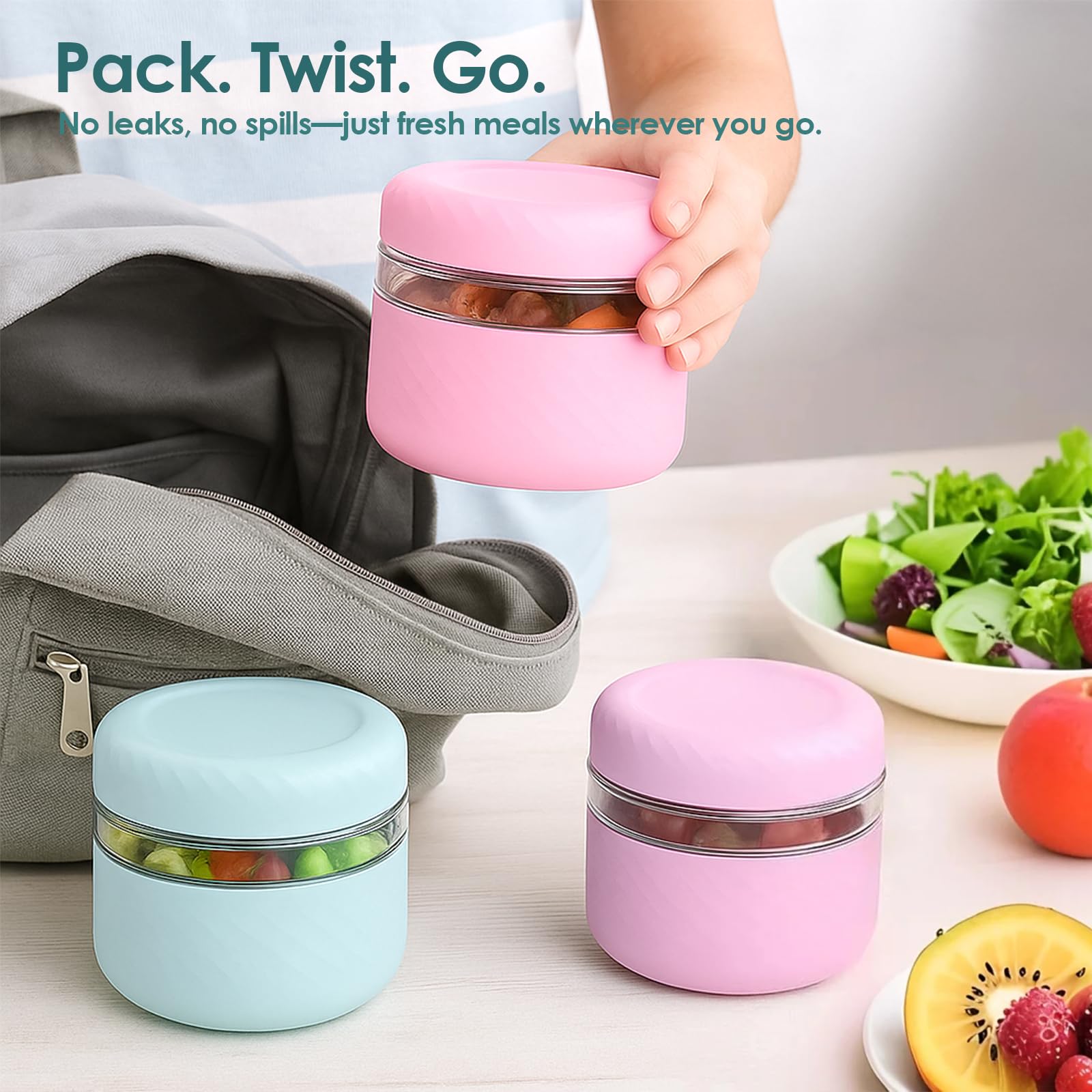 Cafezi microwave-safe glass ready for reheating meals.