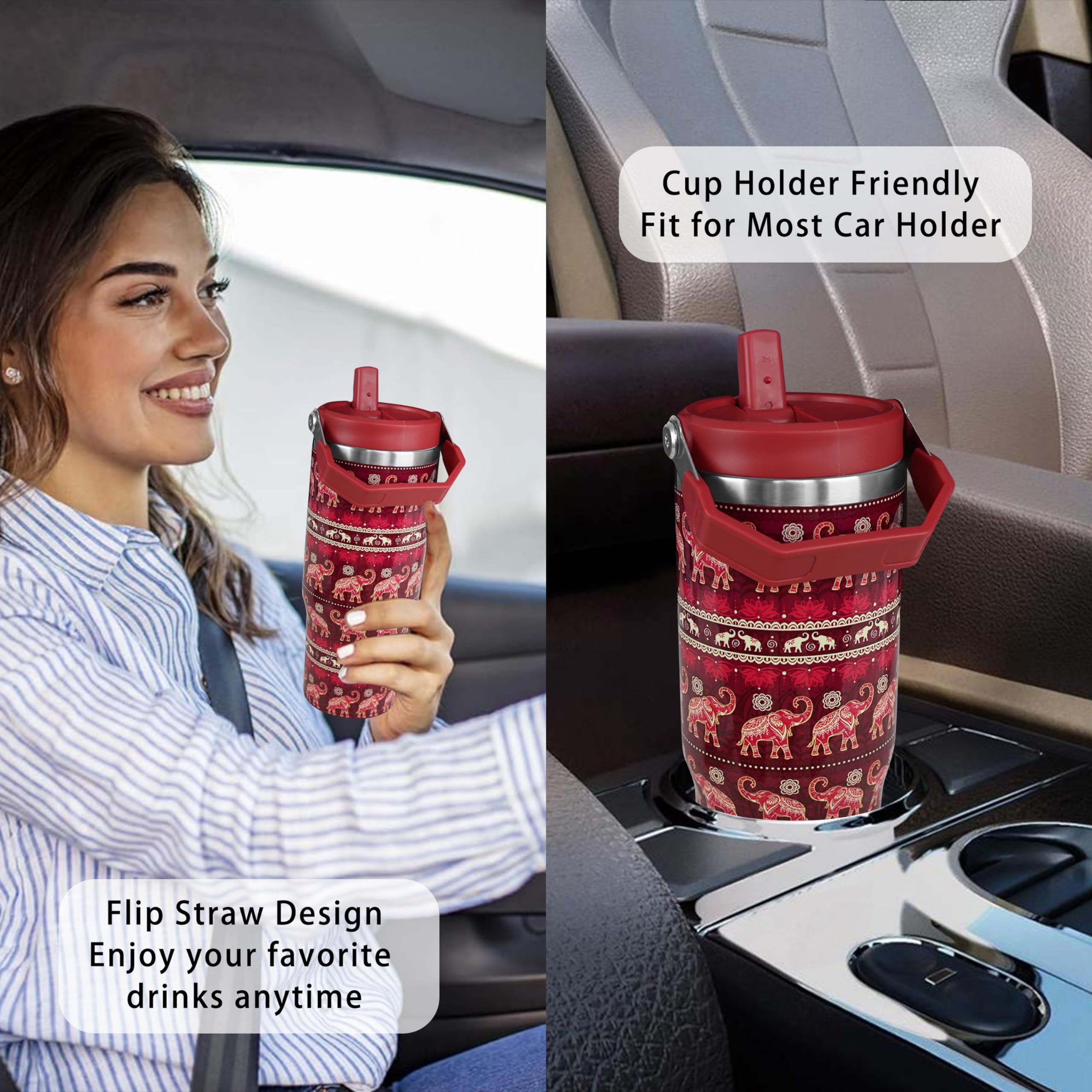 Cahduenx elephant tumbler makes a thoughtful gift for women on occasions