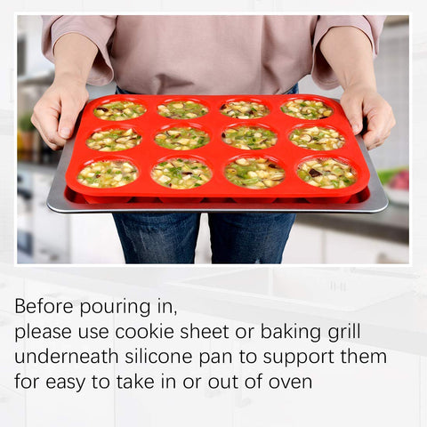 CAKETIME silicone muffin pan dishwasher-safe feature for quick cleanup.