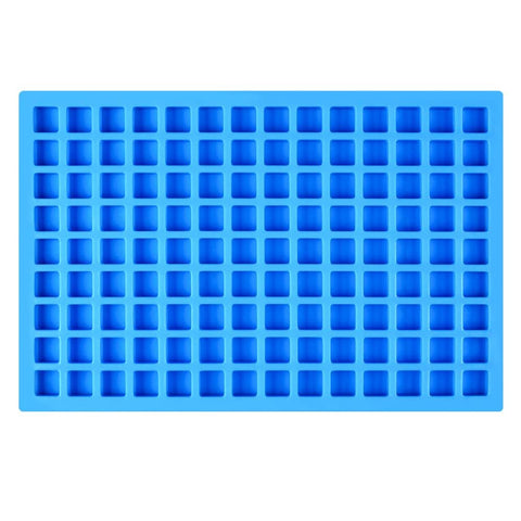 CAKETIME mini square mold cavity detail showing 2 ml capacity