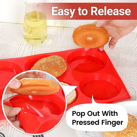 CAKETIME multi-use molds ideal for whoopie pies, egg bites, and muffins