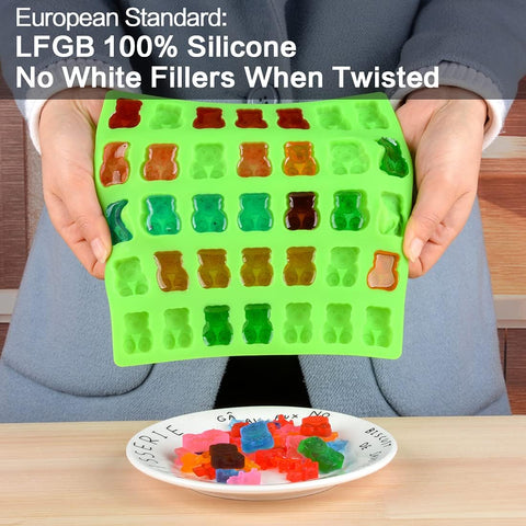 CAKETIME oven-safe bear molds for versatile baking and freezing
