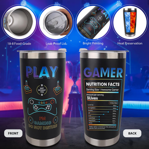 CAKKA Gamer Gifts knit beanie provides cozy warmth and gamer-style comfort