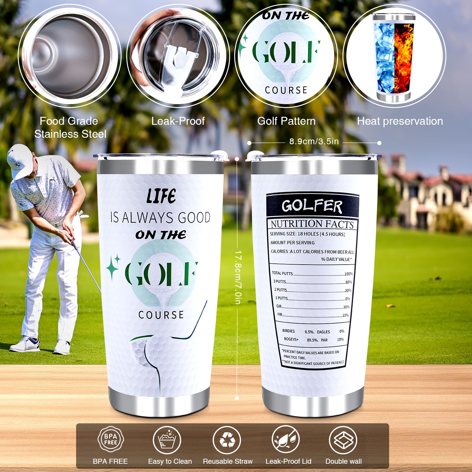 CAKKA golf towel—extra-large microfiber cloth for quick cleaning after rounds
