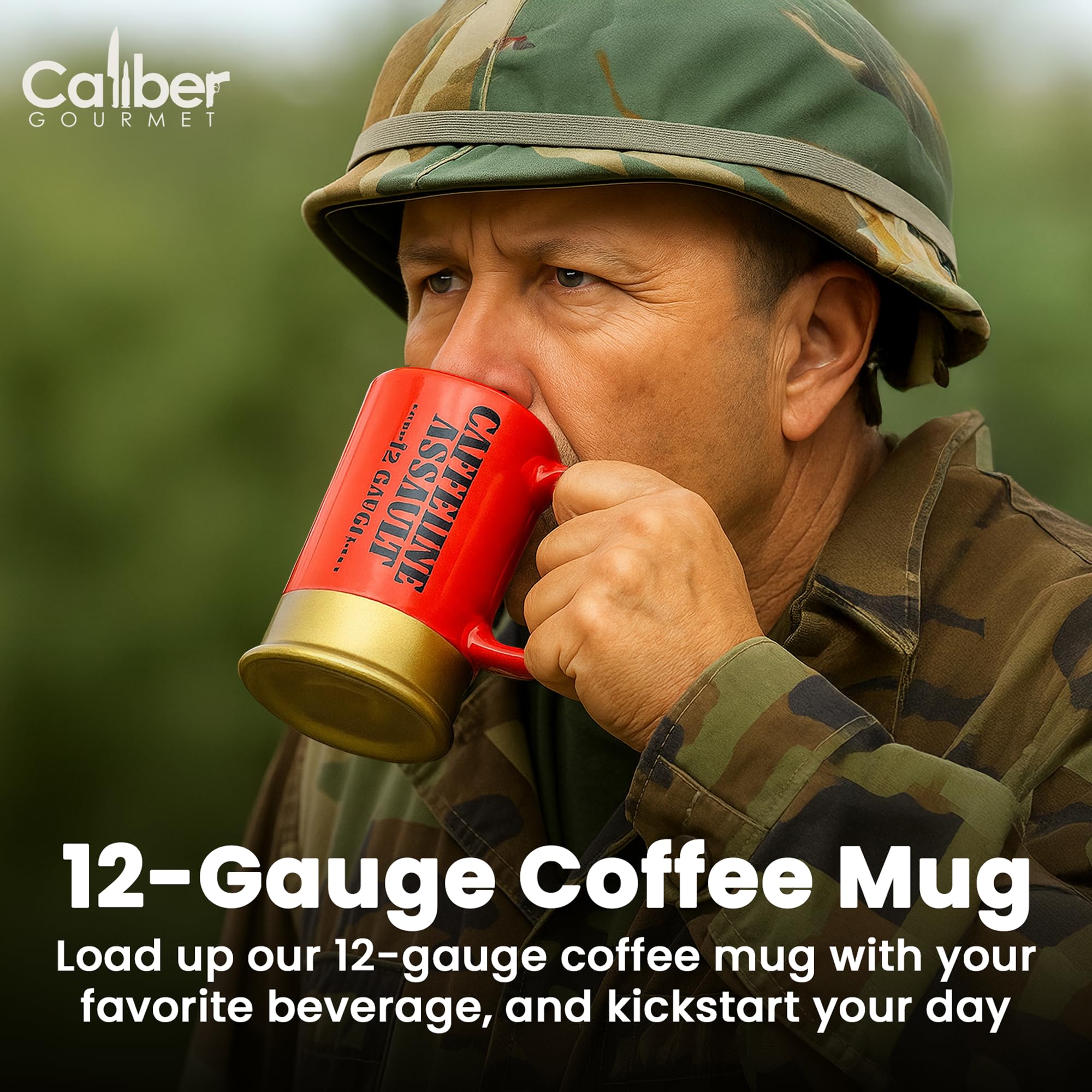 Caliber Gourmet cylinder-inspired drinkware enhances a drinkware collection.
