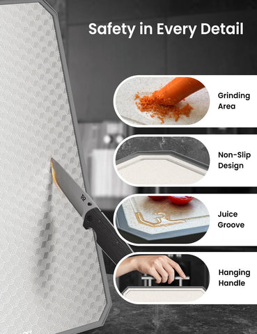 Callsky wheat straw side handles fruits and vegetables safely and cleanly.