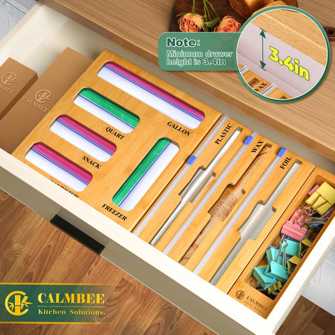 Calmbee labels for wraps and bags aid quick identification
