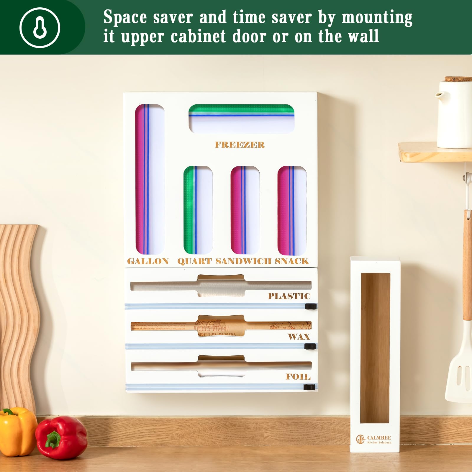 Calmbee three-in-one organizer set enhances kitchen drawer efficiency