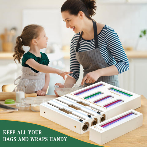 Calmbee white bamboo finish highlights durable craftsmanship