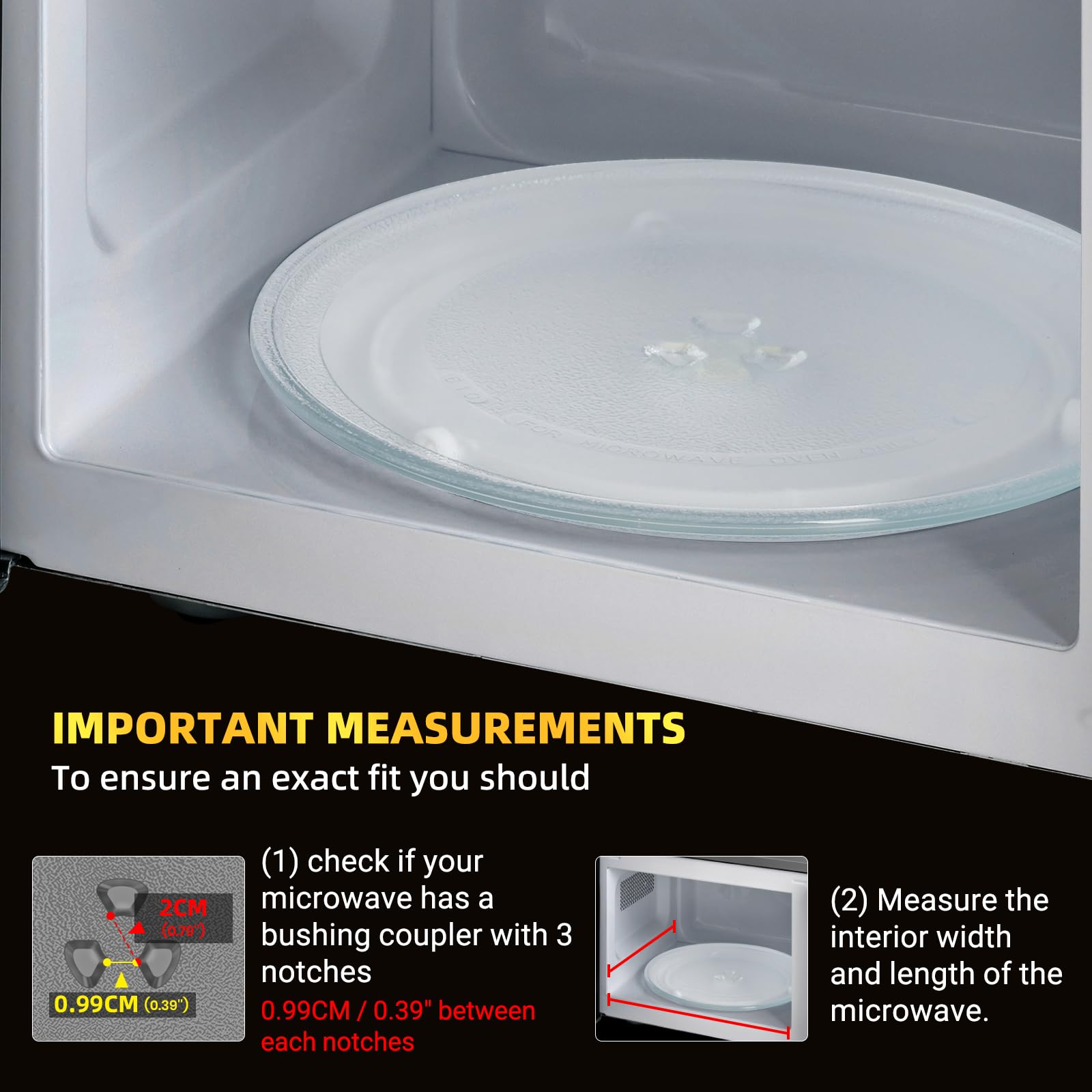 CALPALMY replacement plate provides durable, heat-resistant performance.