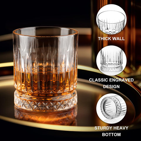Cambareign 11oz capacity ideal for whiskey, bourbon, or cocktails