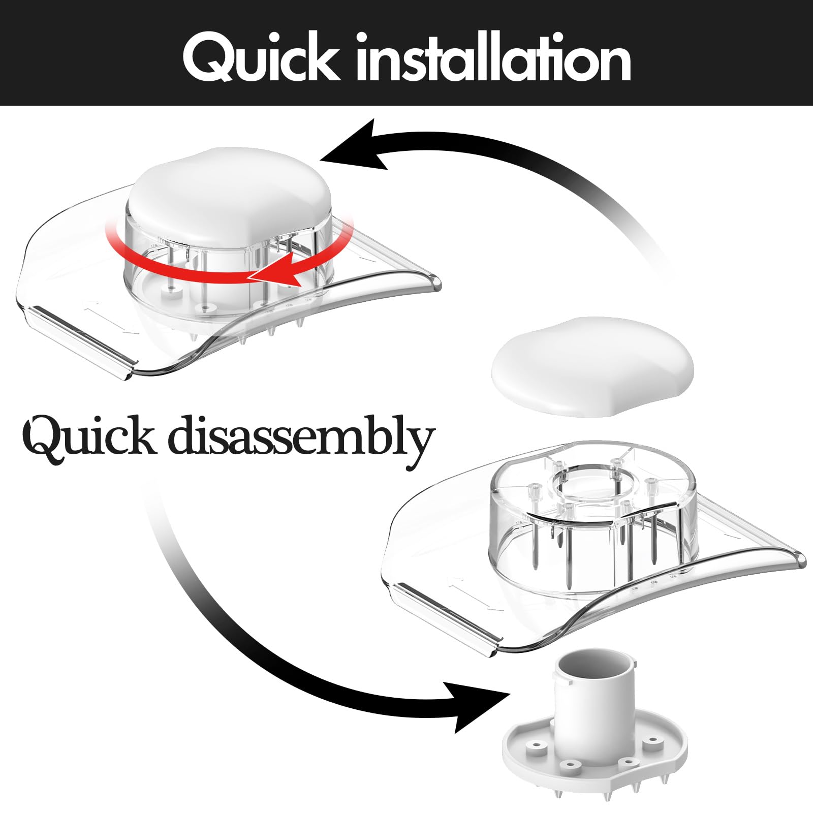 Cambom mandoline-slicer cleaning brush and quick cleanup