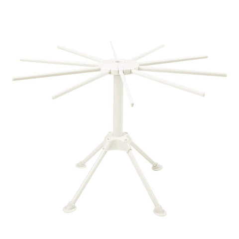 Cambom Pasta Drying Rack with sturdy four feet stays stable during use.