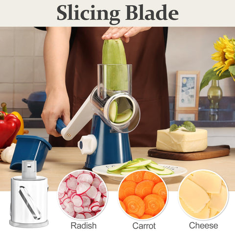 Cambom vegetable slicer mode for crisp shredded veggies